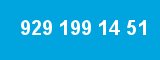 929 199 14 51 929 199 14 51